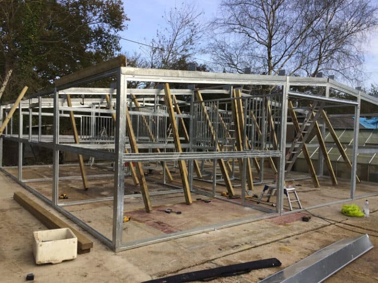 Steel Frame Installation