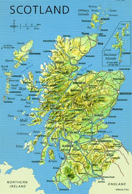 Scotland Map